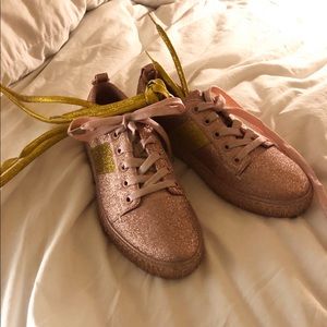 Pink Sparkle Opening Ceremony tennis shoes